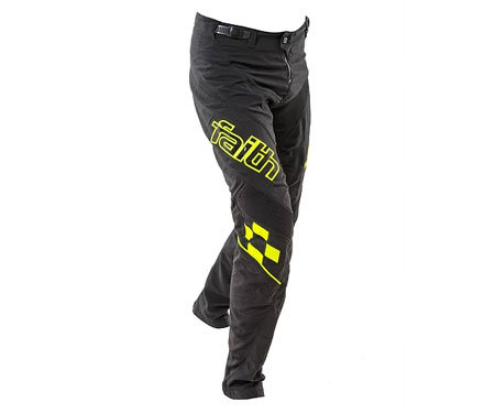 Faith Eclipse Race pants - Black/Fleuro Yellow