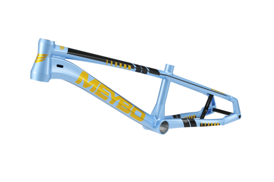 Meybo 2026 HSX Alloy BMX Race Rāmis - Zils/Zelts/Melns