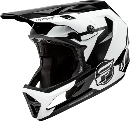 Fly Rayce Helmet - Black / White / Grey