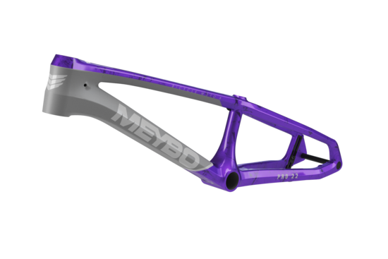 Meybo 2026 HSX Carbon Bmx Race Rāmis - violets/pelēks