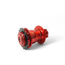 SD-X Sniper Pro Disc Rear Hub 15 mm Red