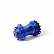 SD-X Sniper HSX Pro Disc Rear Hub 15 mm Blue