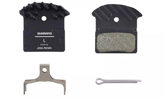 Shimano XTR-XT-SLX-Deore-Alfine (J03A) Resin w/Fin Disc Break Pads