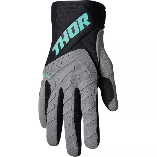 Bērnu THOR Spectrum Gloves - Grey / Black / Mint