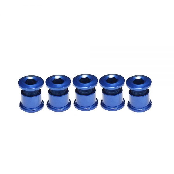 Answer Alloy Chain Ring Bolt Kit Blue