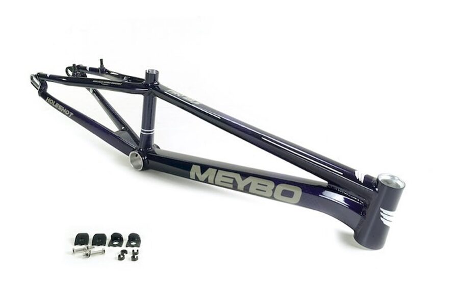 Meybo Holeshot 2022 Bmx Race Frame Purple/Grey/White