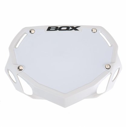 Box Phase 1 number plate White - small