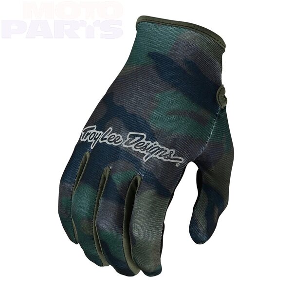 TLD Flowline, Brushed Camo Army Gloves