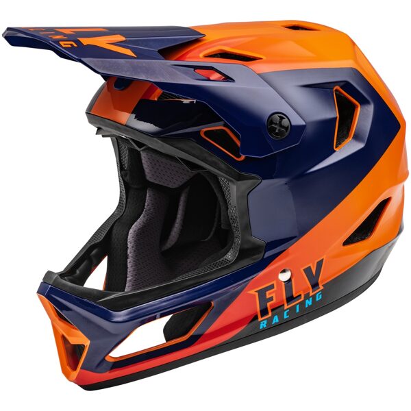 Fly Rayce Helmet - Zils/Oranžs/Sarkans