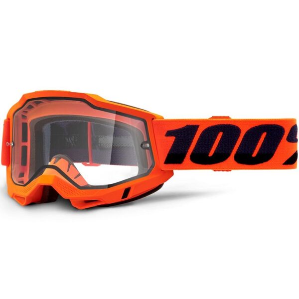 100% Accuri 2 Enduro Moto Brilles- Oranžs