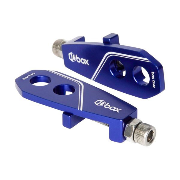 Box Two Chain Tensioner 10mm X 2 Axle Hole Blue
