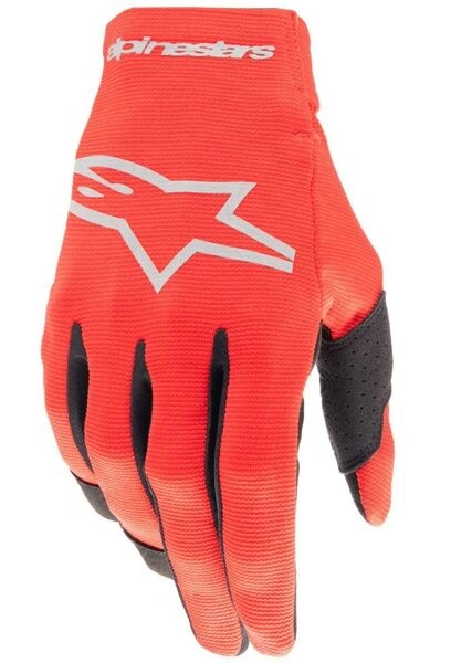 Alpinstars Youth Radar Gloves - Mars Red/Silver