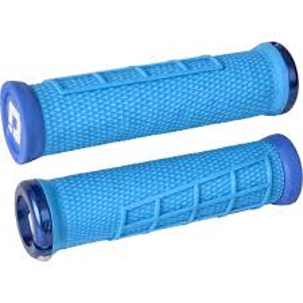 ODI Elite Flow Lock-On V2.1 130mm - Blue