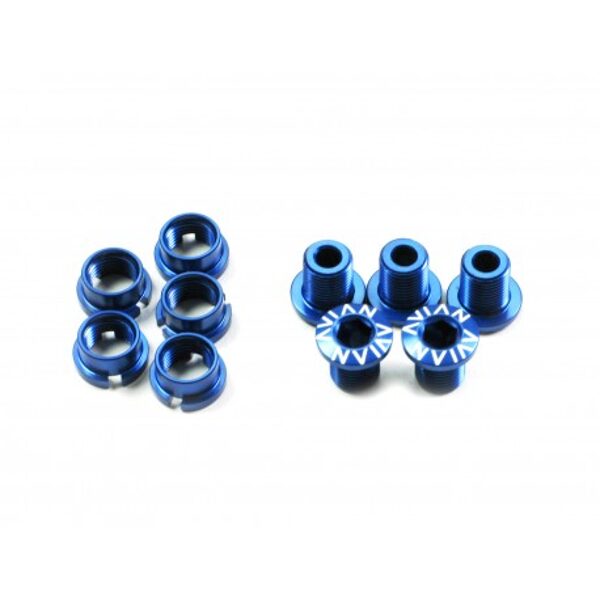 Avian Alloy Chainring Bolts Blue