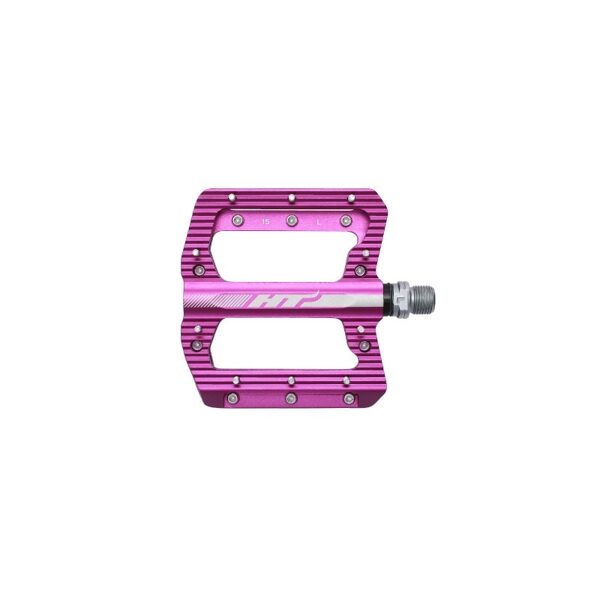 HT ANS01 BMX Platform CNC Pedal Purple