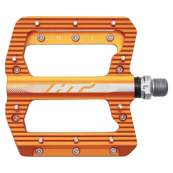 HT ANS01 BMX Platform CNC Pedal Orange