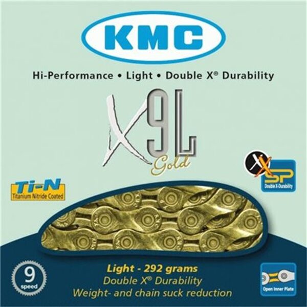 KMC X9L 3/32 Gold