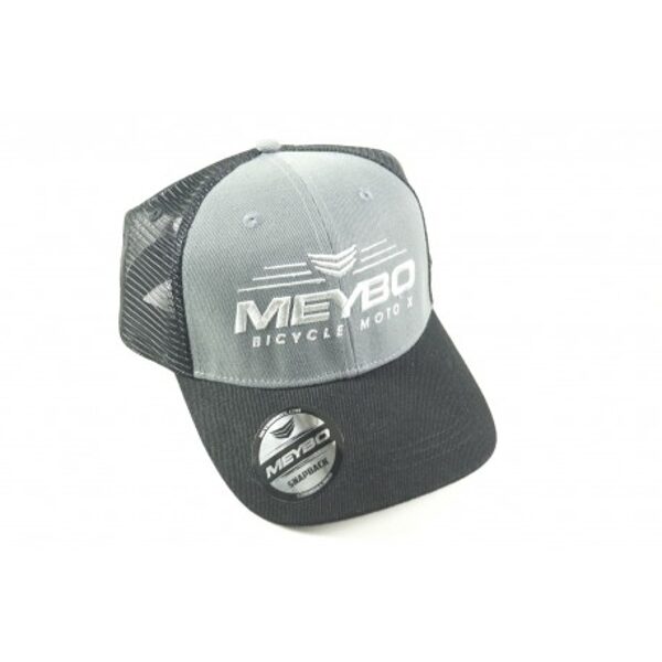 Meybo Factory Trucker Cap Snap Back V5 Black Curved