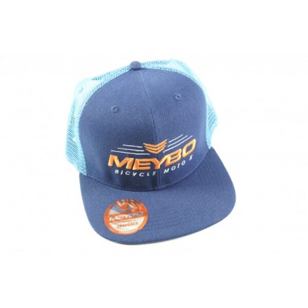Meybo Factory Trucker Cap Snap Back V5 Navy Blue Flat