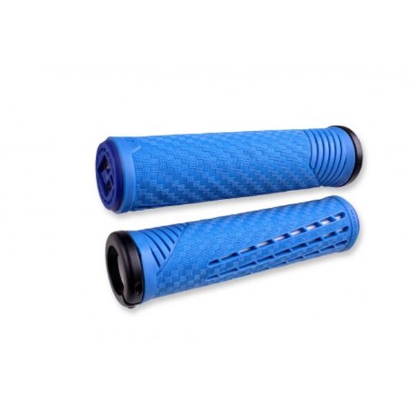 ODI Conner Fields Grip v2.1 Lock-On Blue/White