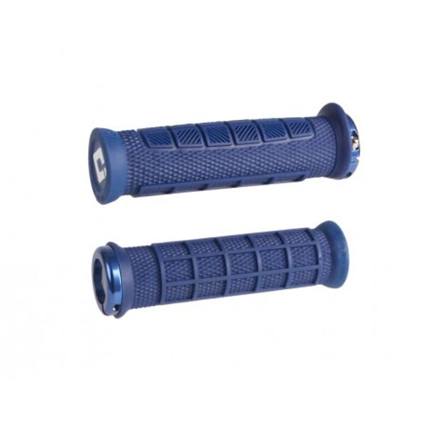 ODI Elite PRO No Flange Lock on Grip 130mm - Navy Blue