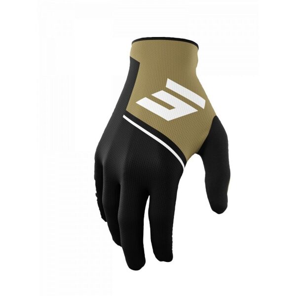 Shot Youth Rogue Revolt Gloves - Black/Gold