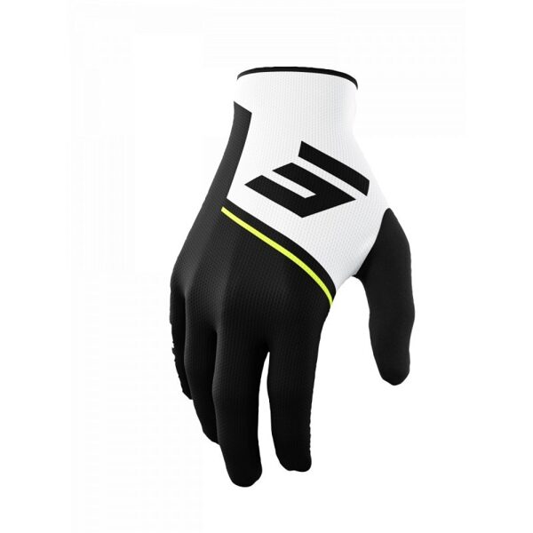 Shot Rogue Revolt Youth Gloves - Black/White