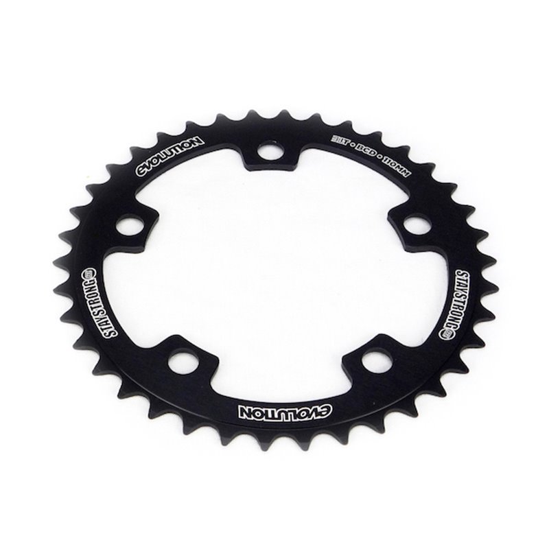 Stay Strong 6061 Alloy 5 Bolt Chainring Black
