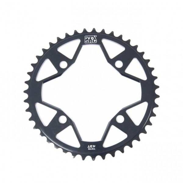 Stay Strong 7075 Alloy 4 Bolt Chainring Black